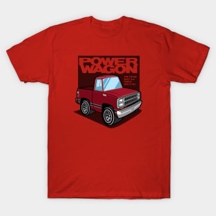 Impact Red - Power Wagon (1980) T-Shirt